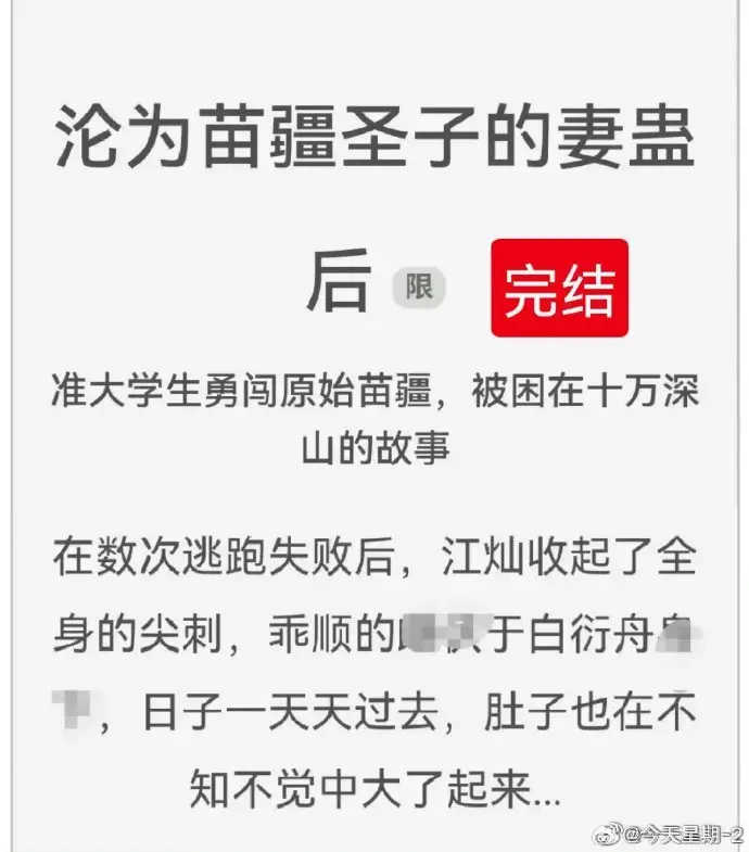 《沦为苗疆圣子的妻蛊后》全文txt免费下载 - 沦为苗疆圣子的妻蛊后完结版无删减在线阅读 - 狐狸雨小说全集资源