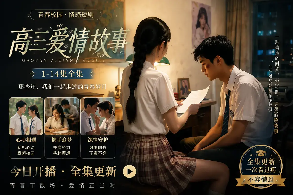 《高三爱情故事》高清中字无删减版在线观看 - 林澈苏晚晴校园恋曲初见心动 - 误会虐心毕业告白全集资源免费分享
